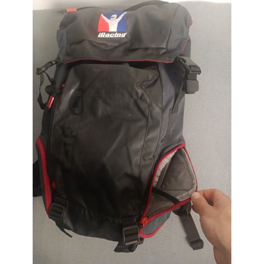 Ogio Throttle iRacing Motorcyle Commuter Weather Resistant Back Pack 27.8 L